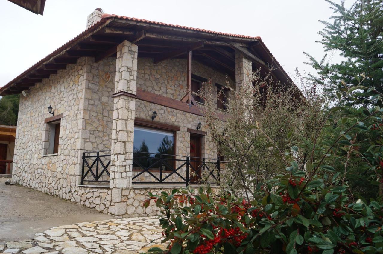 Parnassos Chalets Арахова Экстерьер фото
