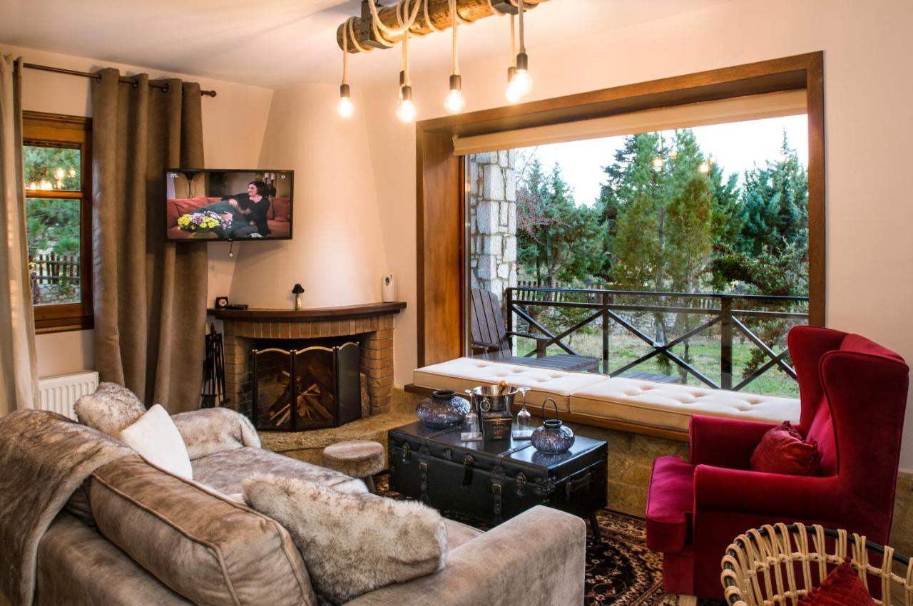 Parnassos Chalets Арахова Экстерьер фото