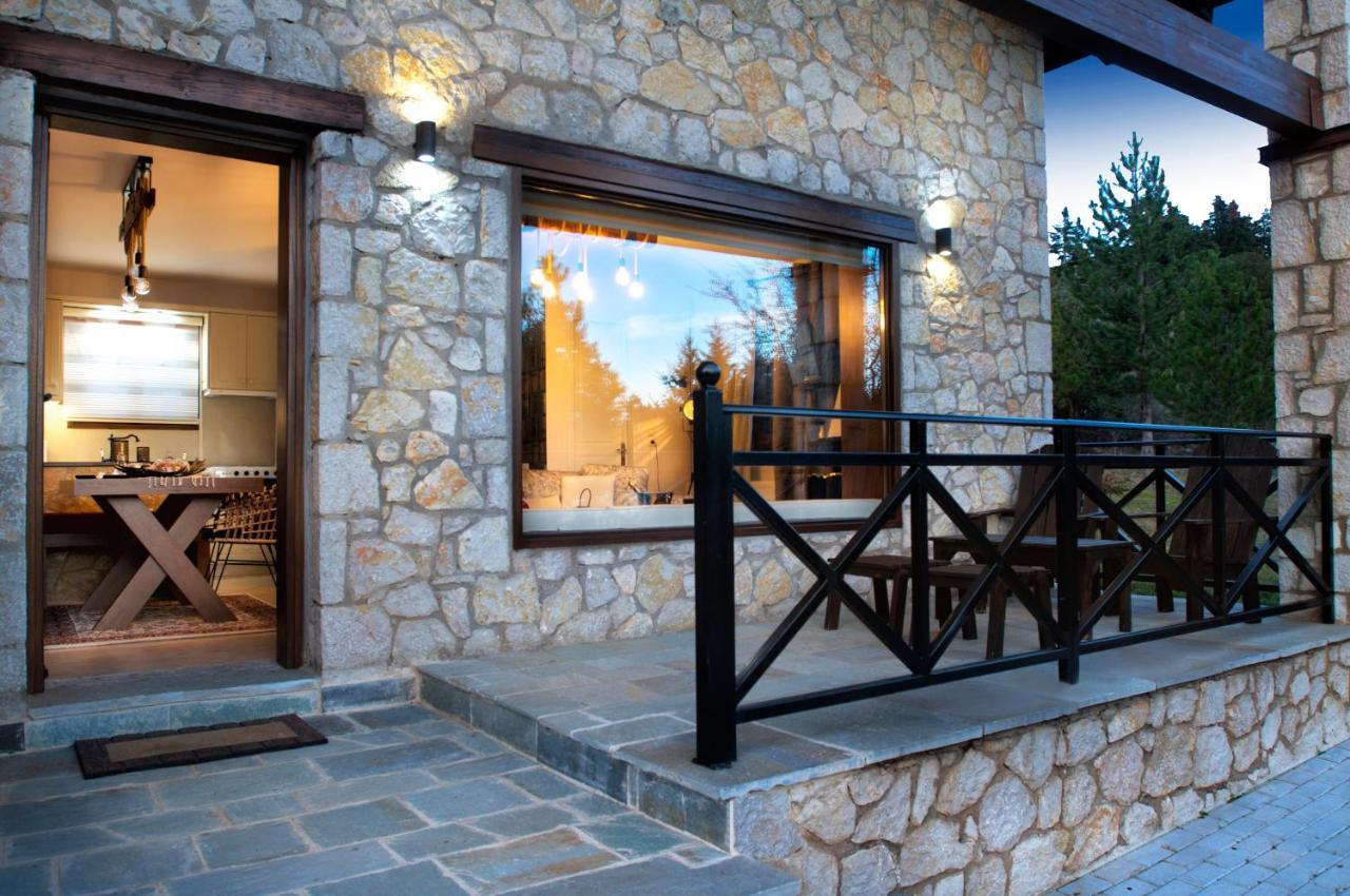 Parnassos Chalets Арахова Экстерьер фото
