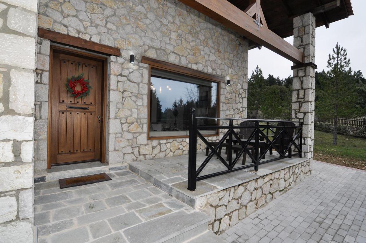 Parnassos Chalets Арахова Экстерьер фото