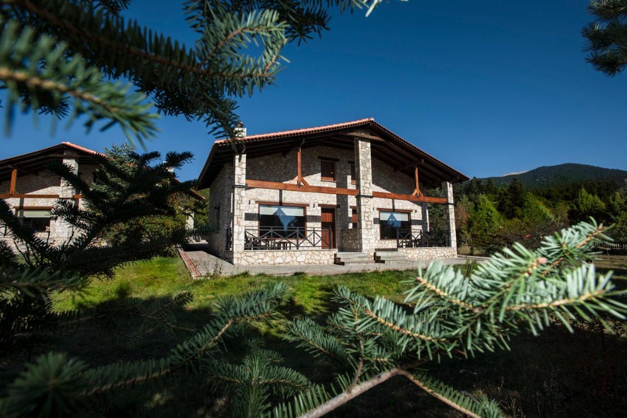 Parnassos Chalets Арахова Экстерьер фото