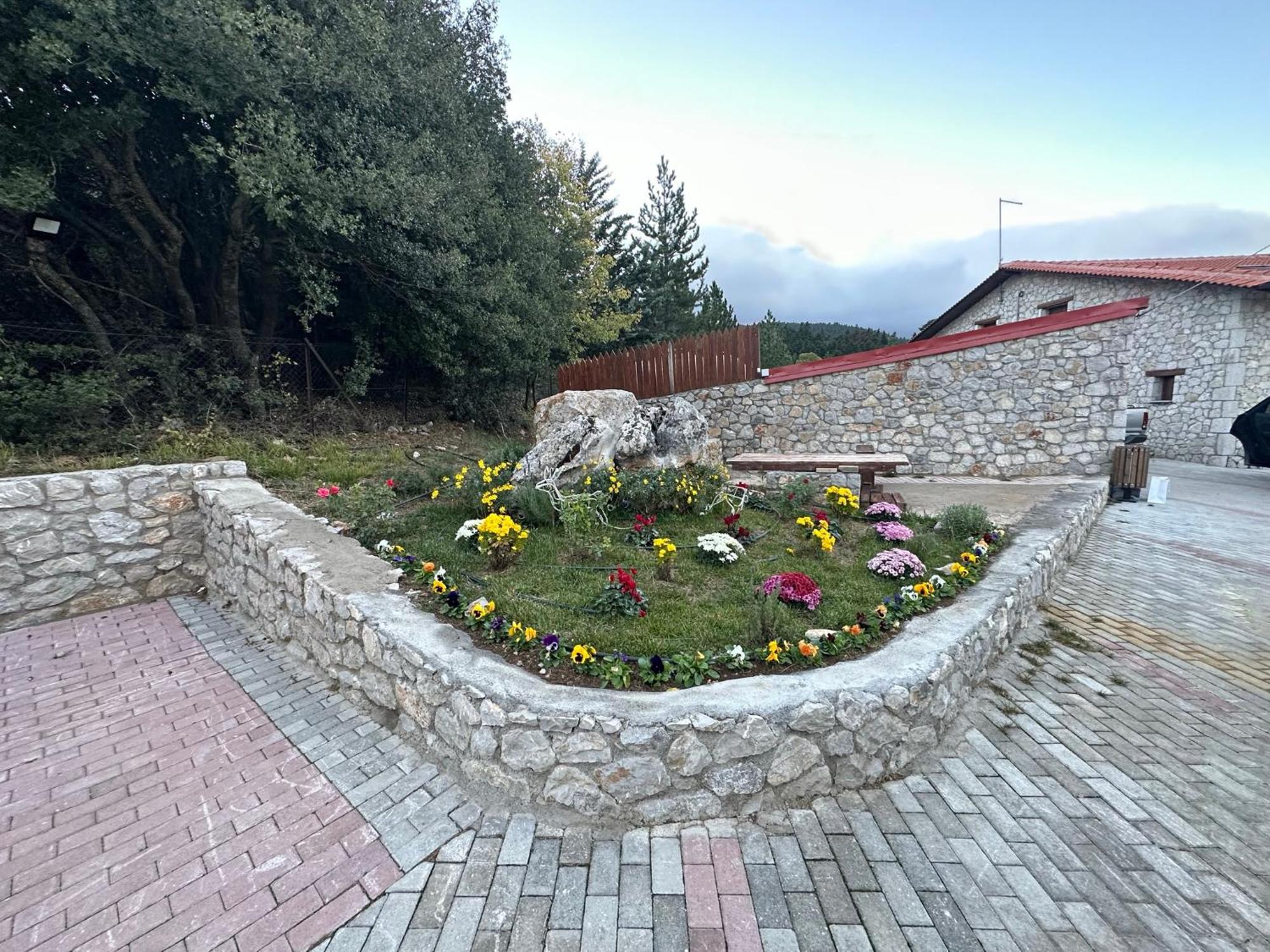 Parnassos Chalets Арахова Экстерьер фото