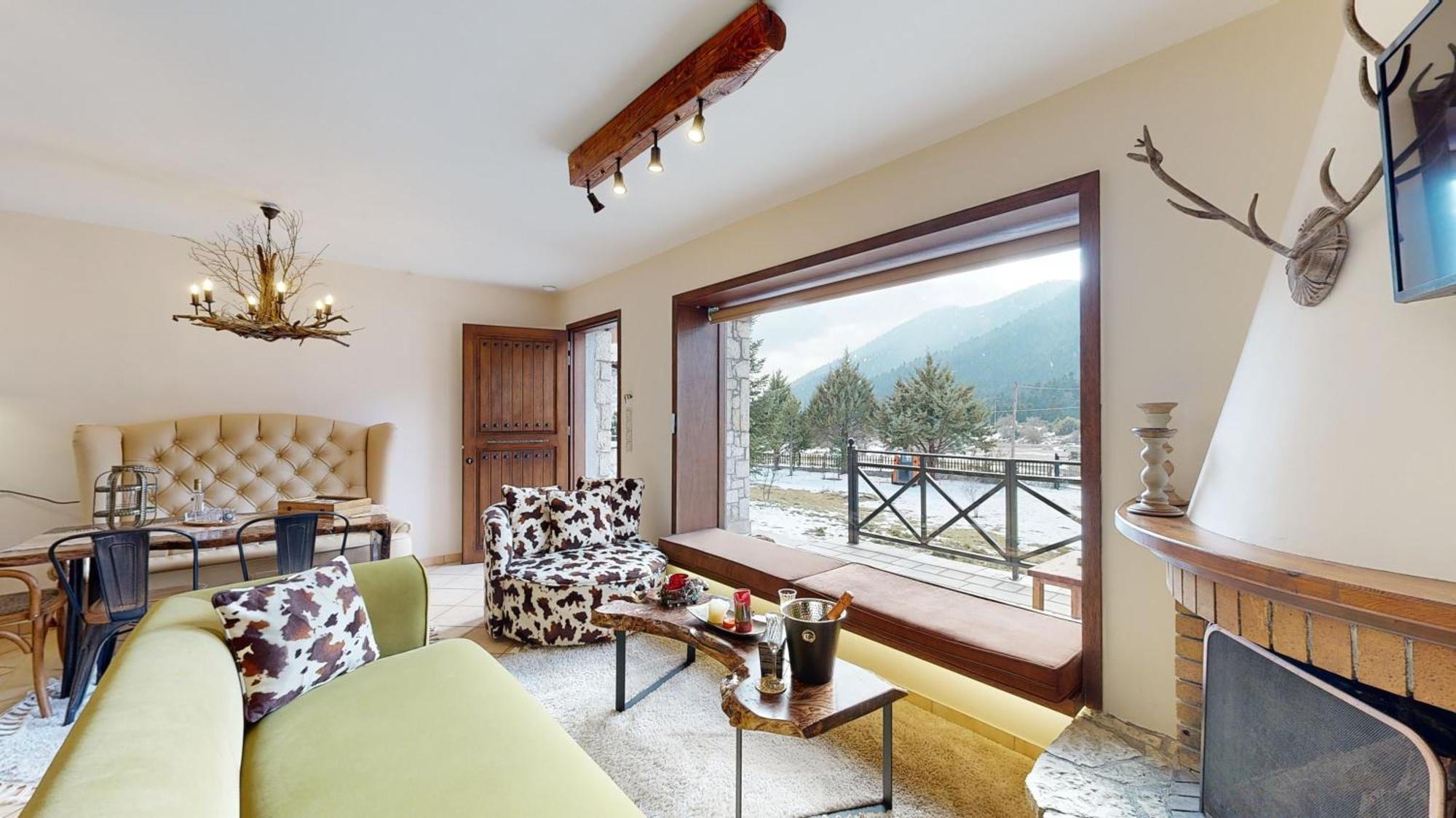 Parnassos Chalets Арахова Экстерьер фото