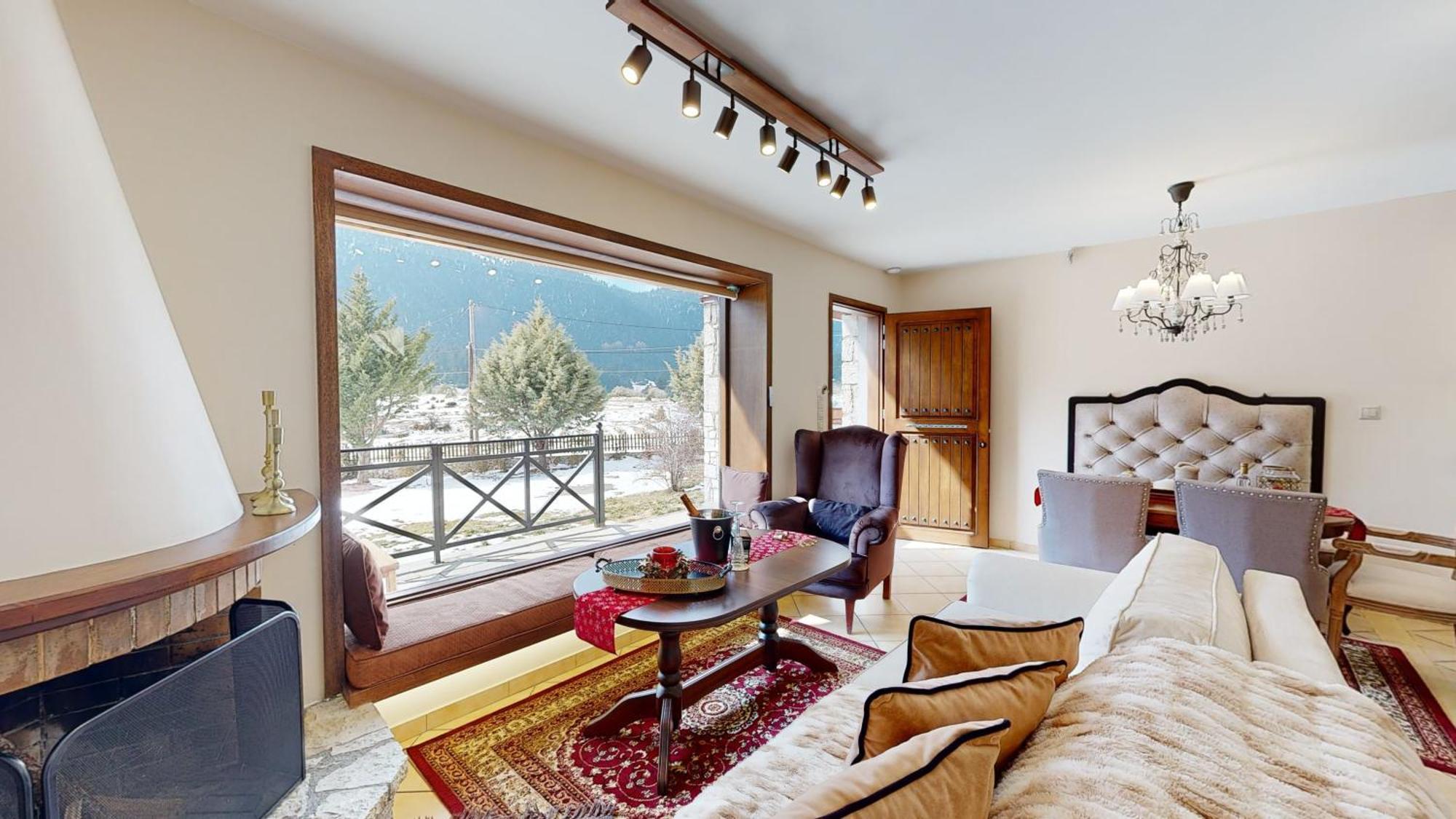 Parnassos Chalets Арахова Экстерьер фото